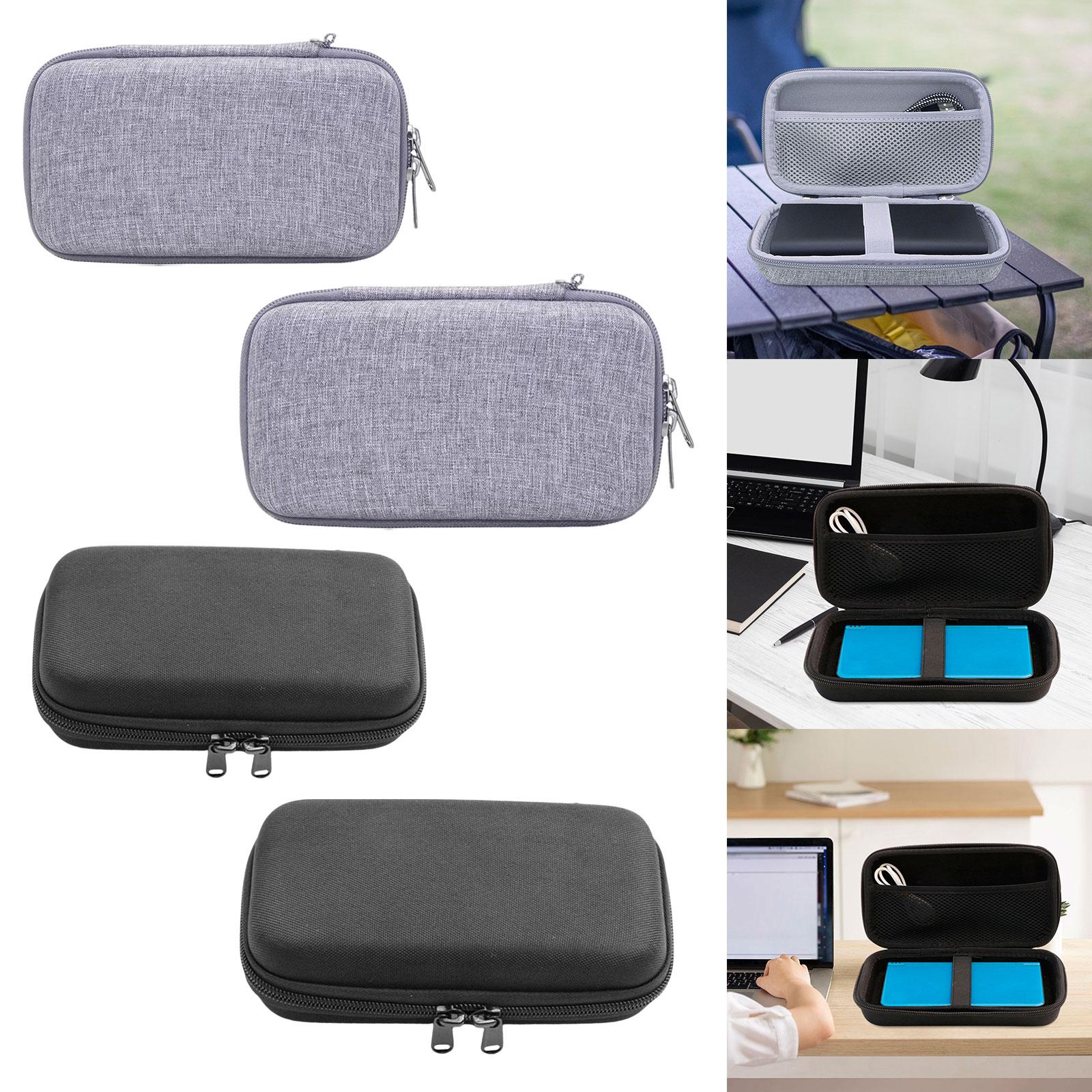 Tech Accessories Organizer Pouch - Multi-purpose Storage Case Compact EVA Accessory
