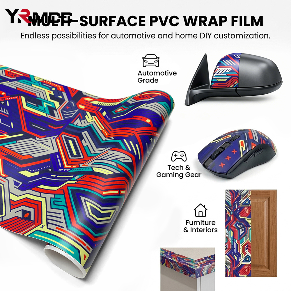 Car Vinyl Wrap Film Tech Circu - Tech Accessories Board ulasan dan harga