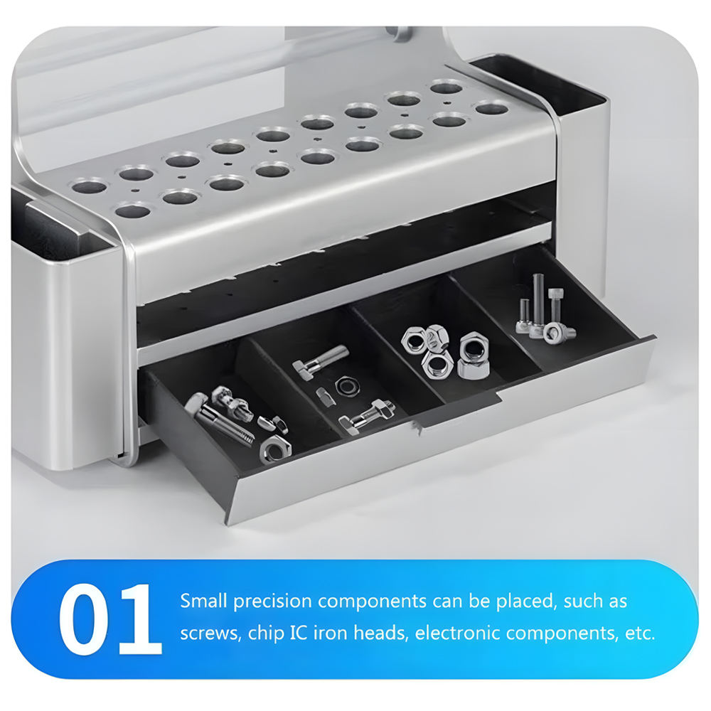 Desktop Rack Electronic Mainte - Tech Accessories For Desk ulasan dan harga