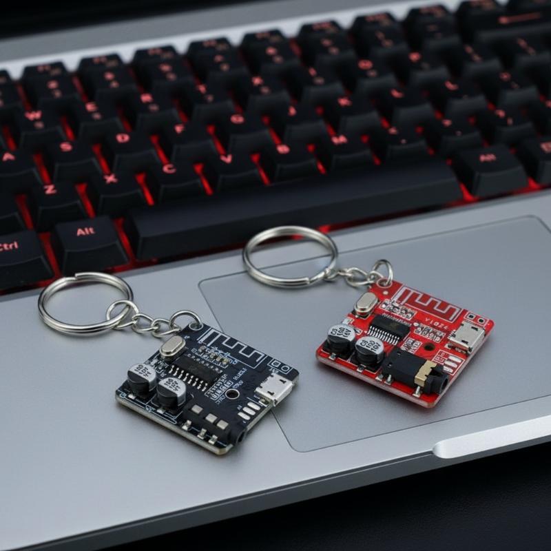 Circuit Board Keychain Vintage - Tech Accessories Board ulasan dan harga