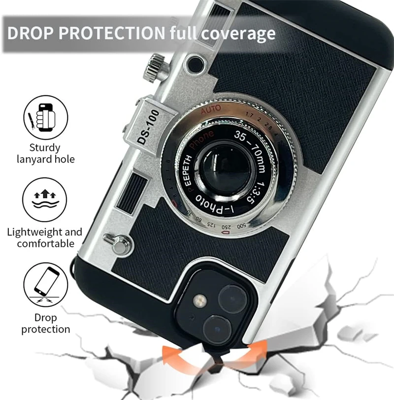 Emily in Paris 3D Retro Camera - Tech Accessories Iphone ulasan dan harga