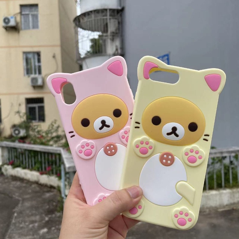 3D Cute Rilakkuma Soft Phone C - Tech Accessories Iphone ulasan dan harga