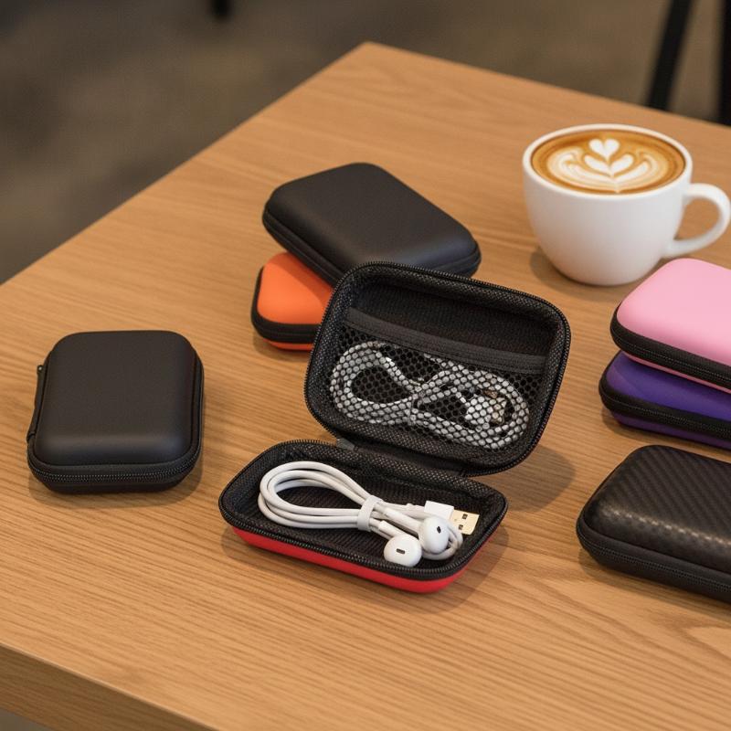 Shockproof EVA Tech Accessory  - Tech Accessories Organizer Pouch ulasan dan harga
