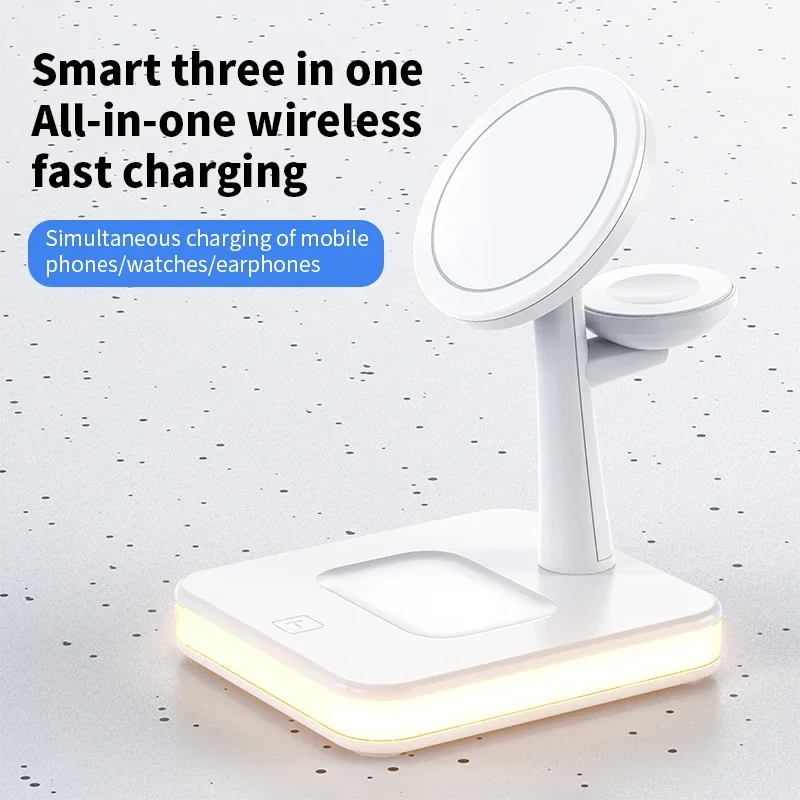 3 in 1 Wireless Magnetic Fast  - Wireless Charger 3 In 1 ulasan dan harga