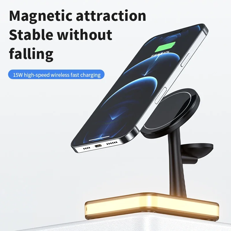 3 in 1 Wireless Magnetic Fast  - Wireless Charger 3 In 1 ulasan dan harga
