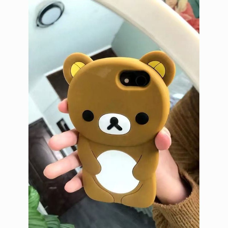 3D Rilakkuma Stereo Silicone S - Tech Accessories Iphone ulasan dan harga