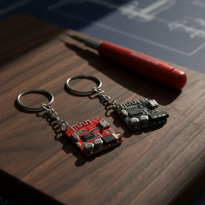Circuit Board Keychain Minimal - Tech Accessories Board ulasan dan harga