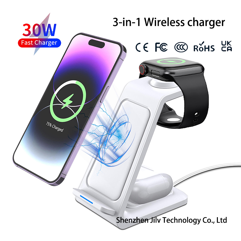 15W 3 in 1 Wireless Charger St - Wireless Charger 3 In 1 ulasan dan harga